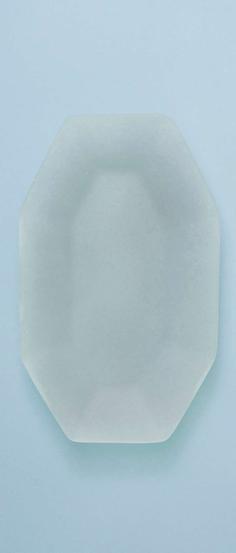Matt Powdery 8 Plate M - Blue Grey