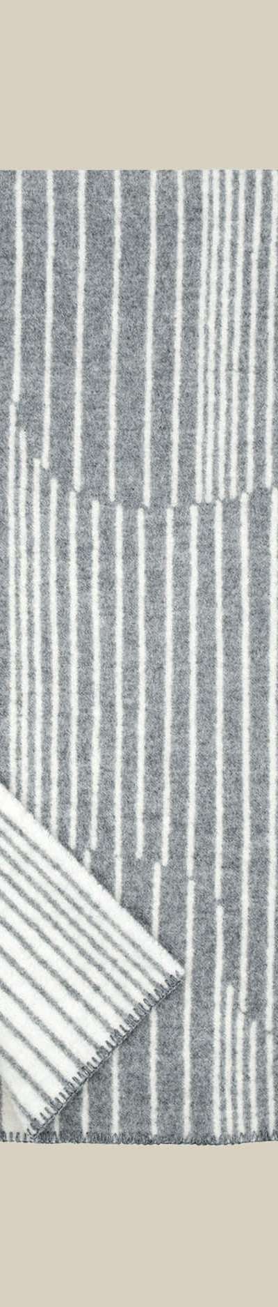 AURORA Wool Blanket - Grey