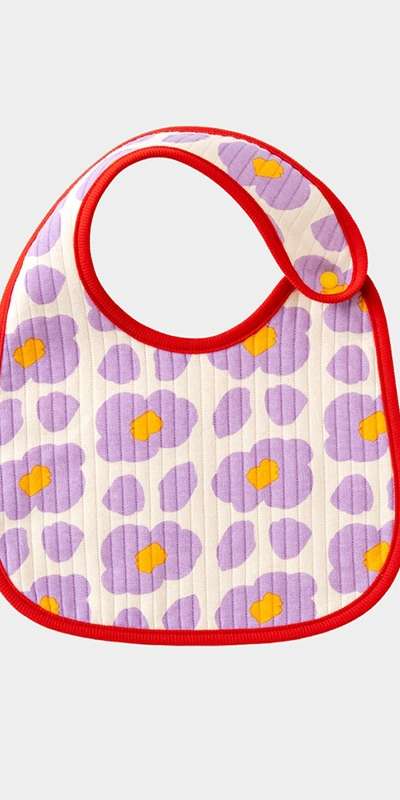 Florence Bib - Lavender