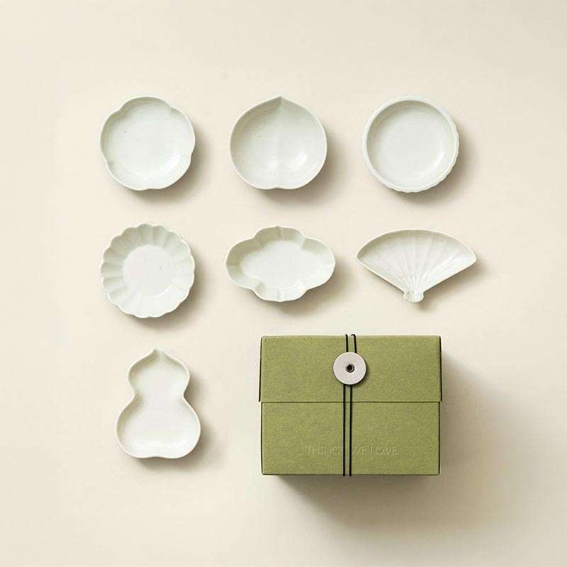 [GIFT] Plain Bean Dish 7P Set