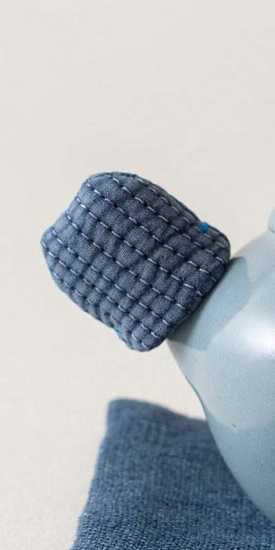 Multi-Purpose Teapot Spout Guard - Navy