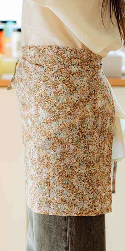 Pattern Waist Apron