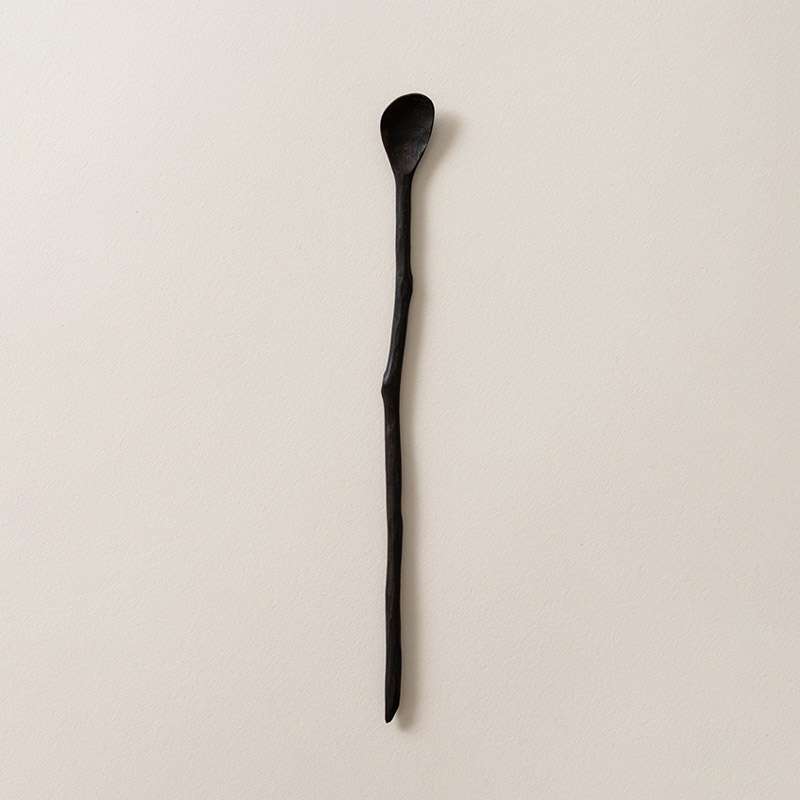 Black Ebony Branch Tea Spoon