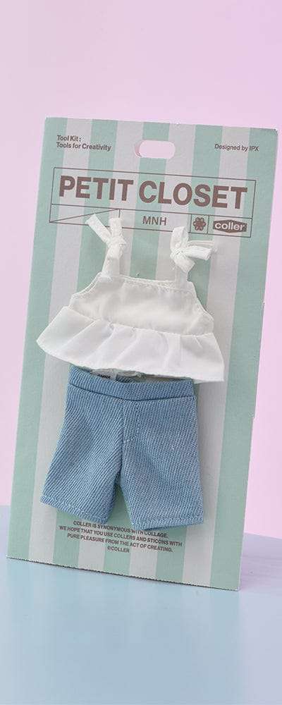 MNH 25 FW プティ クローゼット フレアトップ デニム