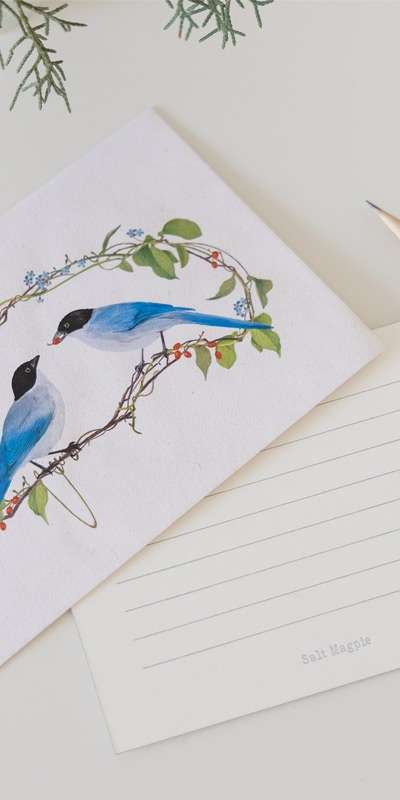 Jiji Bae Bae Water Magpie Card