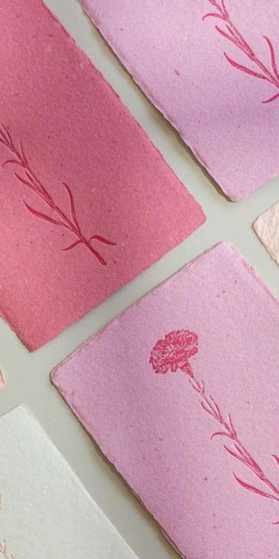 Paper Flower 300 Blooms Card