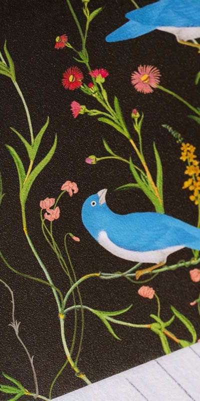 Jiji Baebae Blue Bird Letter Set