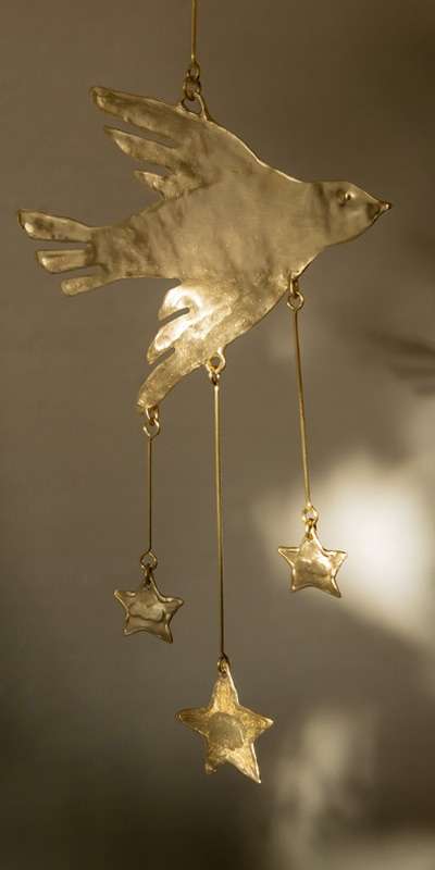 Bird and Shooting Star Mini Mobile