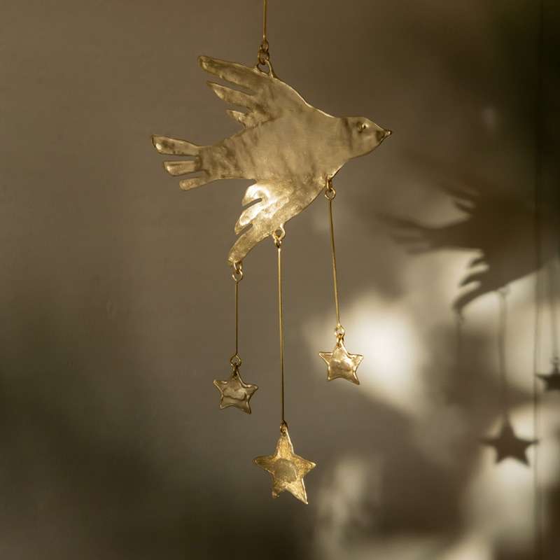 Bird and Shooting Star Mini Mobile