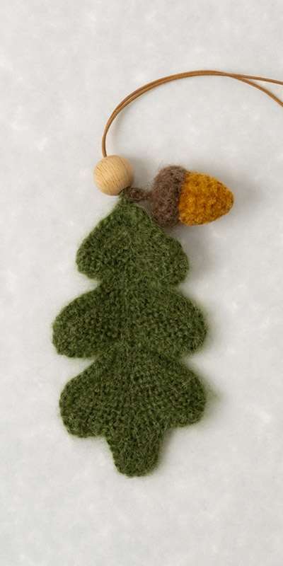 Acorn & Leaf Ornament