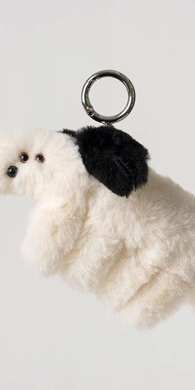 Puppy Keyring