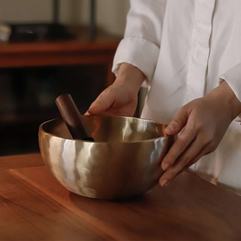 Premium Singing Bowl Meditation Kit - L