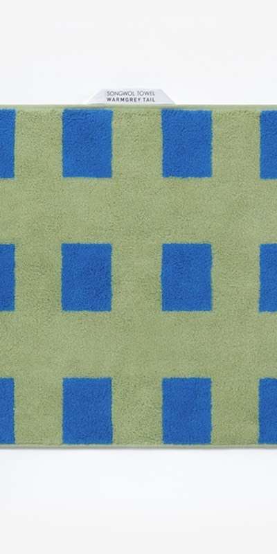 Building Hand Towel - Bluesky