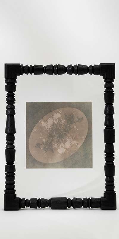 Woodturning Frame Black S - Rectangle