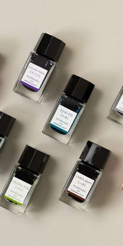 Pilot Iroshizuku Mini Ink 15ml - 10 Colors
