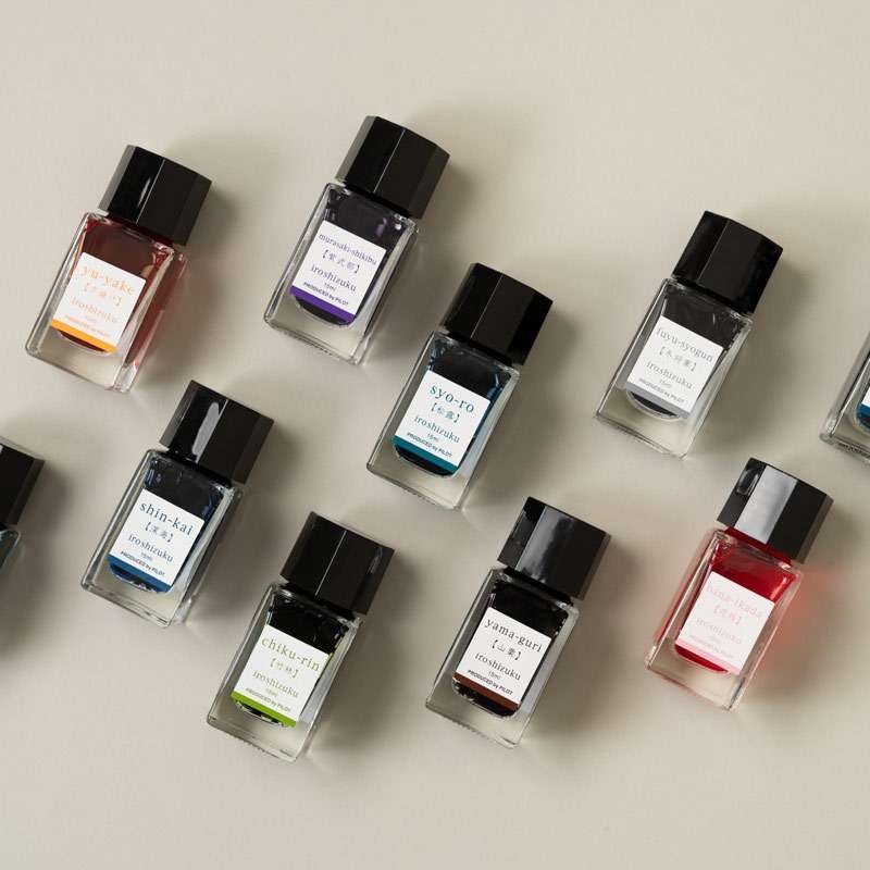 Pilot Iroshizuku Mini Ink 15ml - 10 Colors