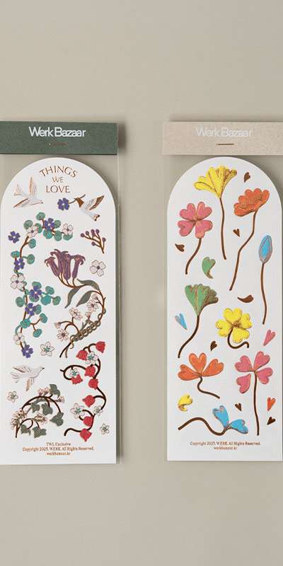 Vine Sticker Set of 2