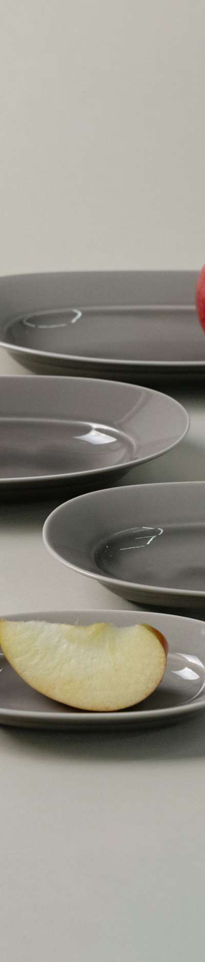 Oval Plate - Mist Beige