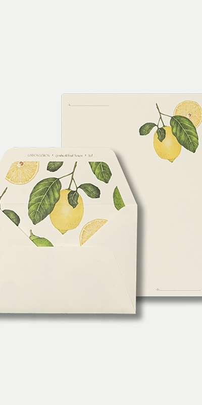 Letter Set - Lisbon Lemon