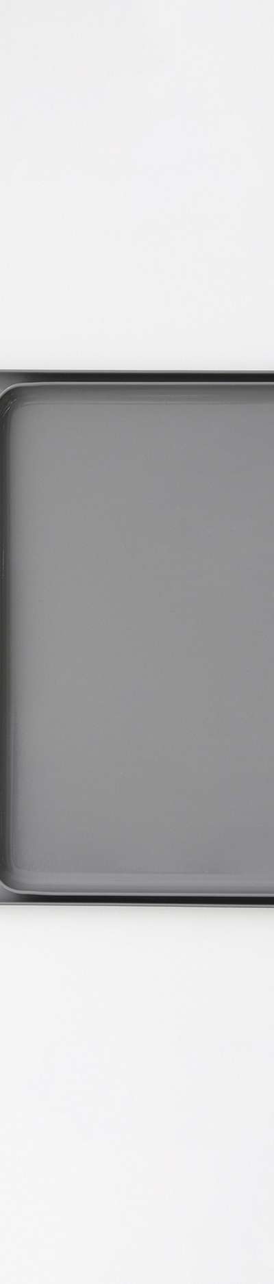 Colored Aluminum Square Tray - Valley Gray