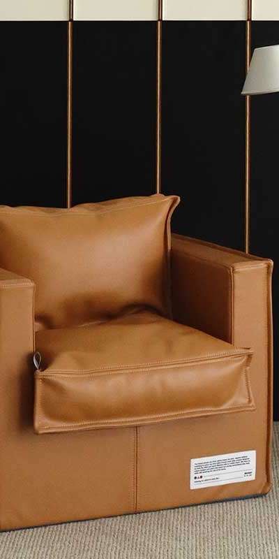 Kids Sofa - Chestnut
