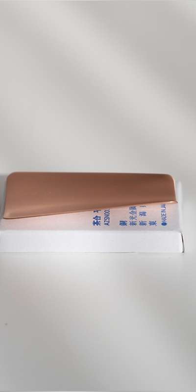 Copper Tea Scoop Flat