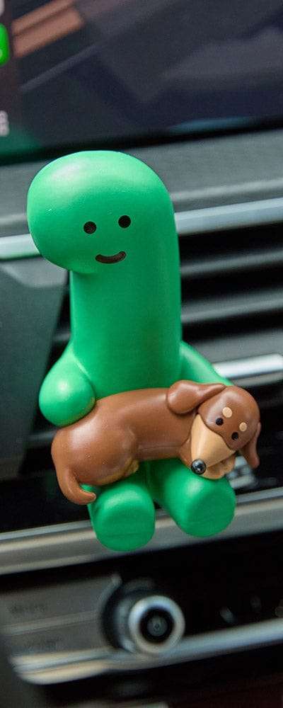 ちょグマン ブラキオ&ウディ Throw Away 車用芳香剤 (パイン ウディ)