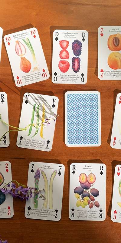 Potagers Playing Card
