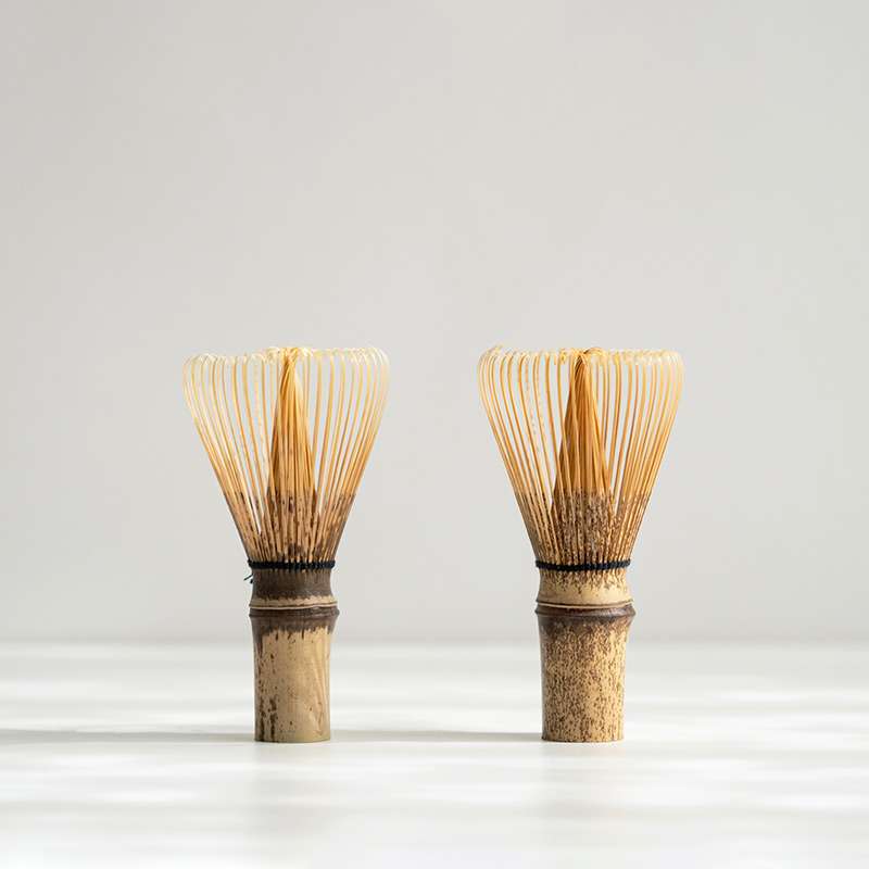 Black Bamboo Tea Whisk