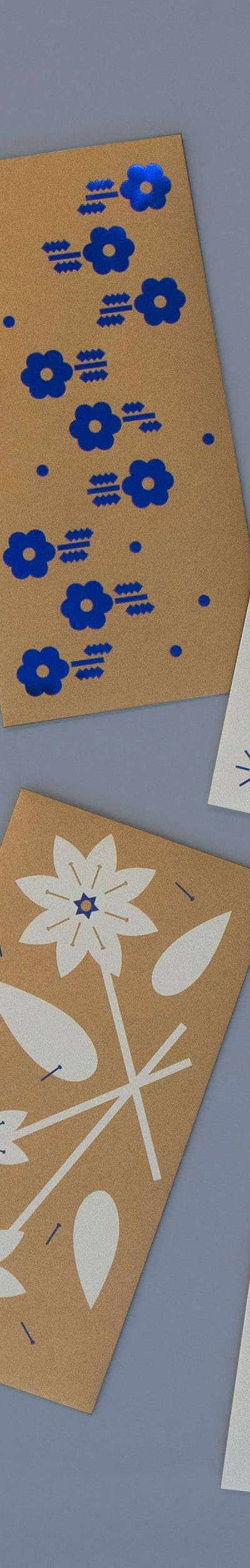 Flower Over Flower Envelope - Gratitude Like the Sea