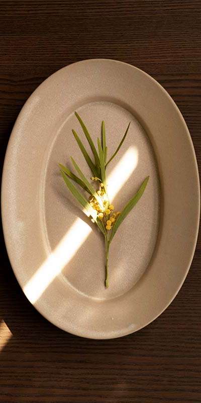 Rim Oval Plate L