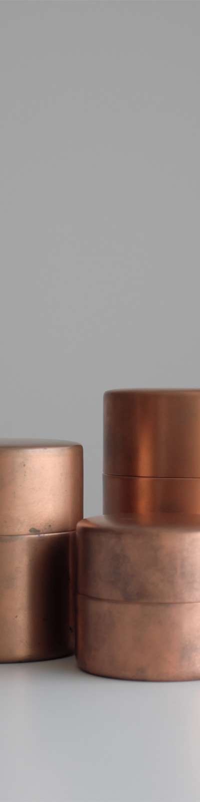 Copper Tea Canister
