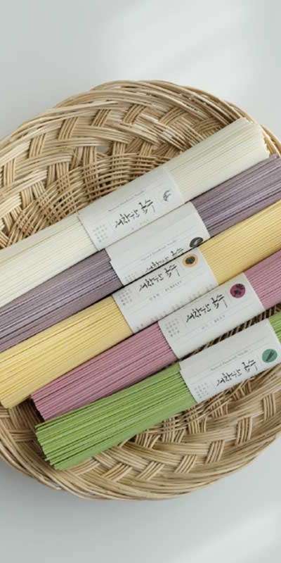Five-Color Traditional Noodles