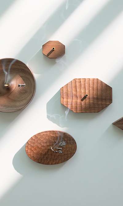 Wooden Incense Holder S