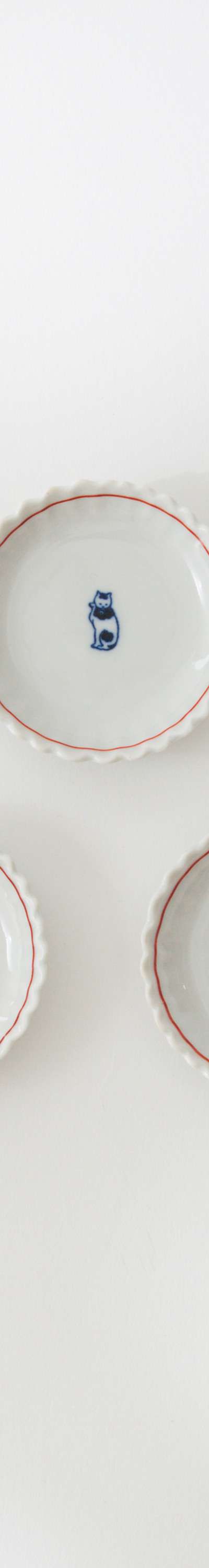 Fortune Cat Salt Dish (5p Set)