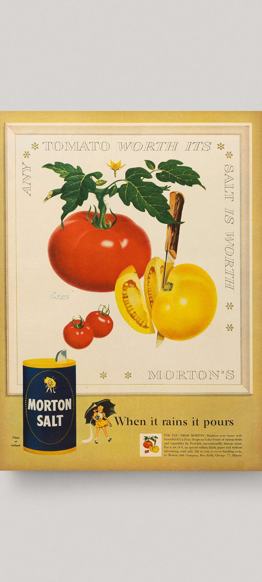 1950s Vintage Poster A