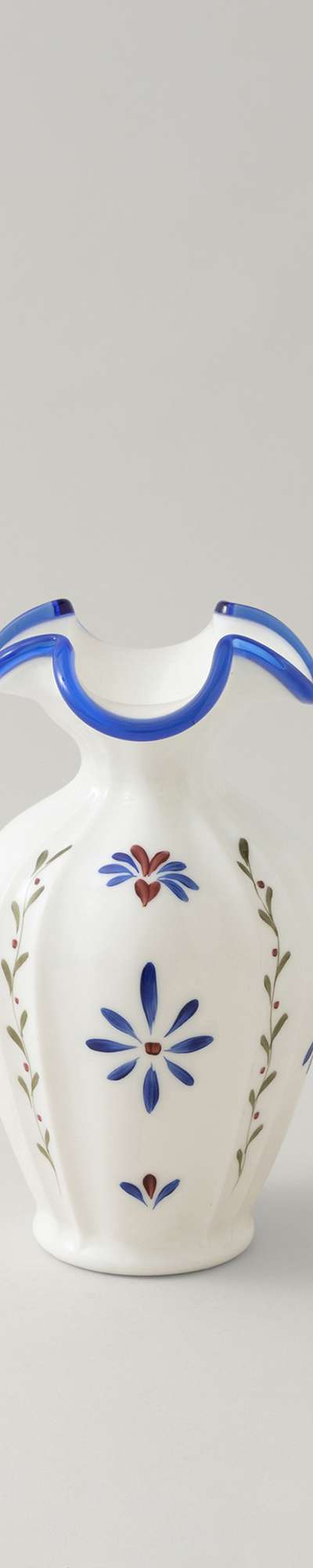 USA Fenton 2004s Family Signature Hand-Painted Vase Base