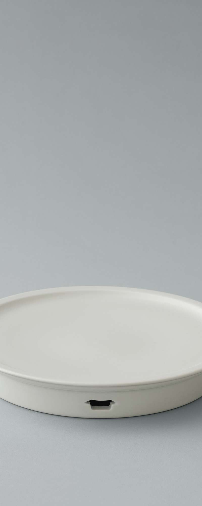White Porcelain Tile Pattern Tray L