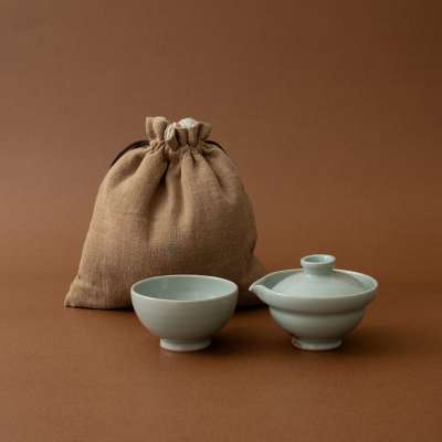 Celadon Single-Serving Tea Set