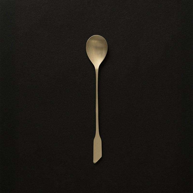 Diagonal Cut Dessert Spoon