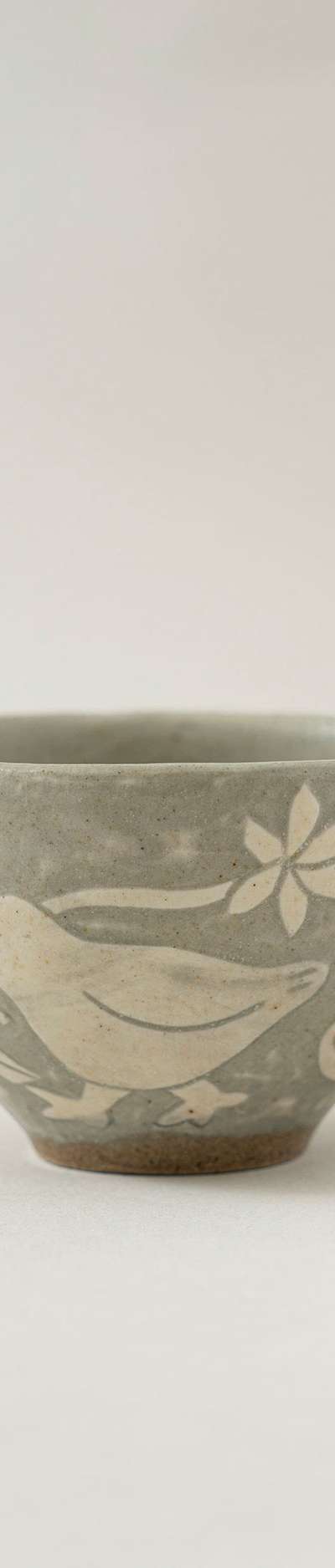 Picture-Carved Teacup