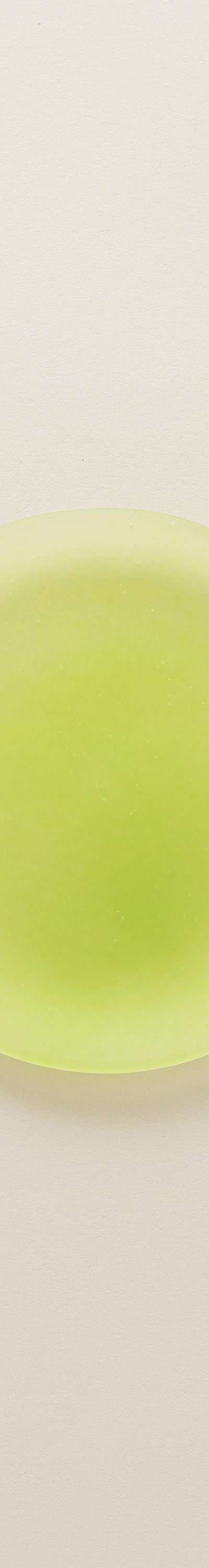 Matt Powdery OU Plate - Lime Green