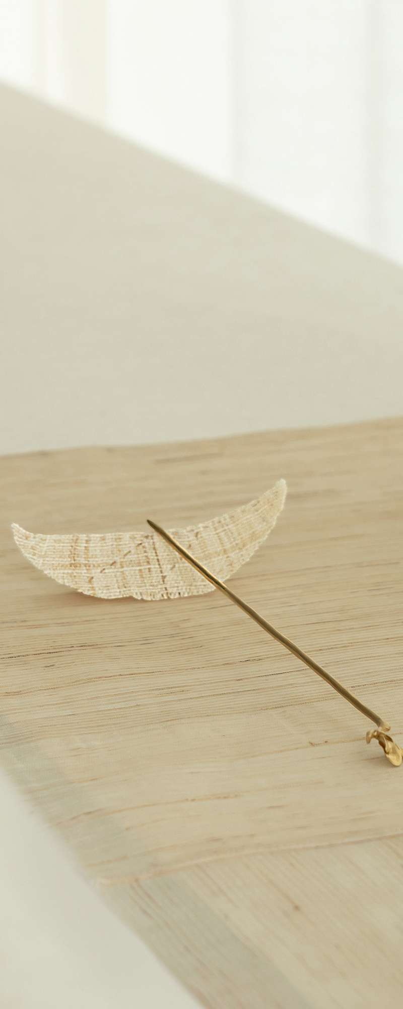 Ramie Tea Leaf Coaster