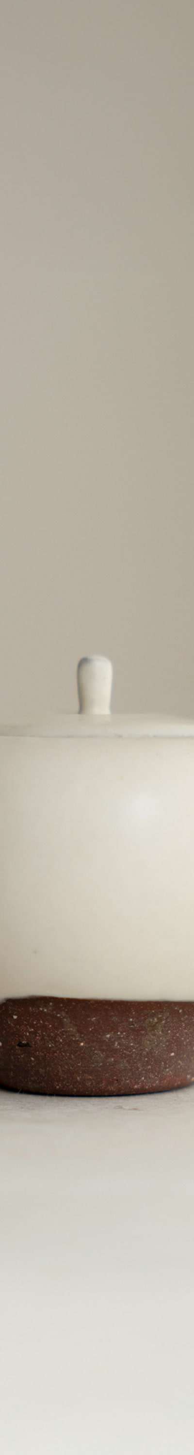 Celadon Apple-Shaped Tea Caddy