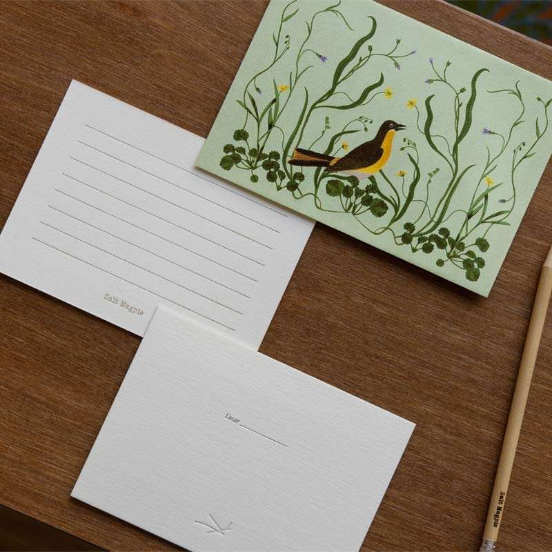 Jiji Bae Bae Yellow Bird Card