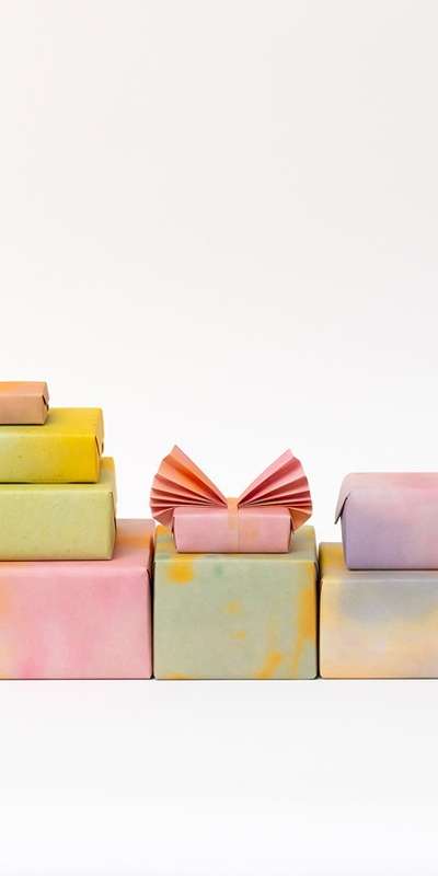 Bitkkol Wrapping Paper 4-Piece Set