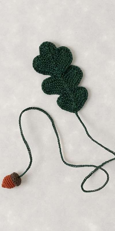 Acorn & Leaf Bookmark