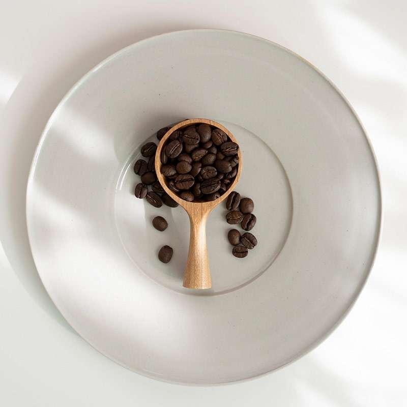 Cherry Wood Coffee Scoop
