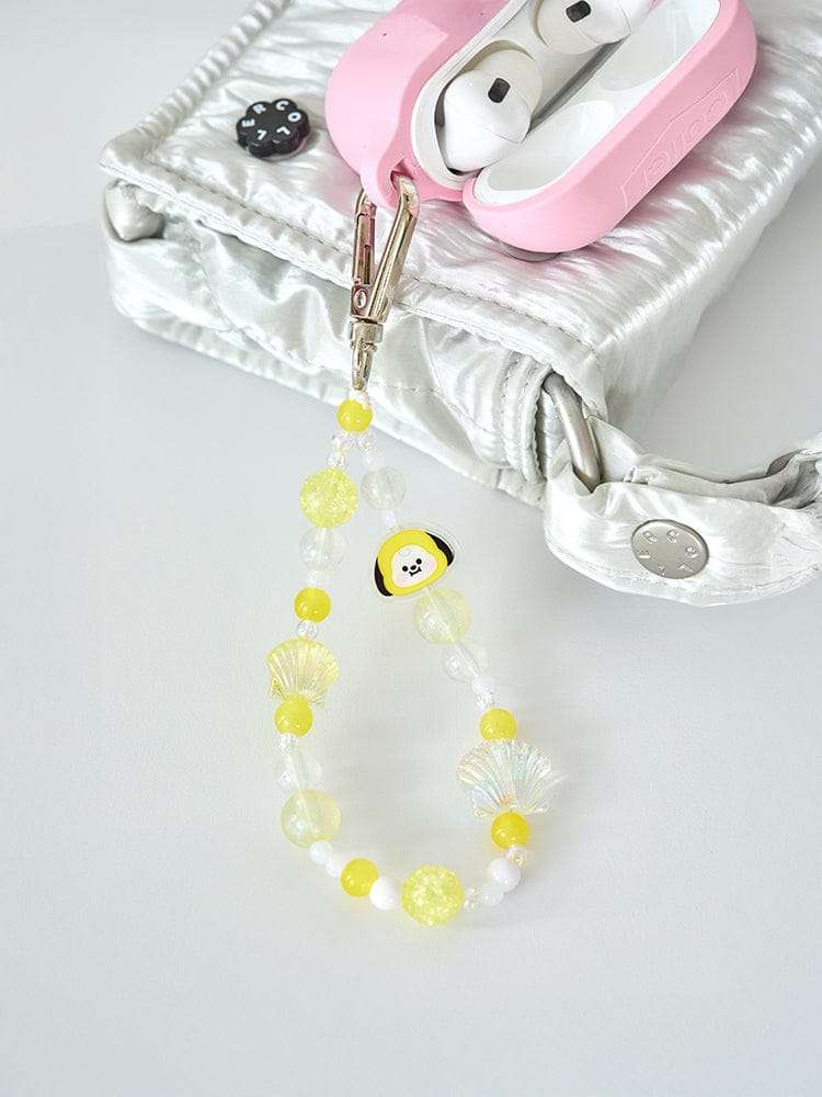 BT21 CHIMMY BABY PEARL Beaded Keyring