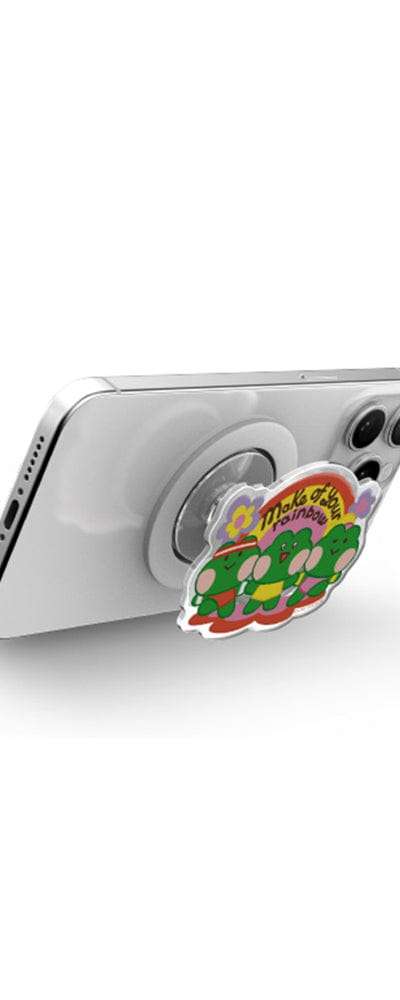 ラインフレンズ ミニニ レニニ MagSafe スマートトック (レインボー)